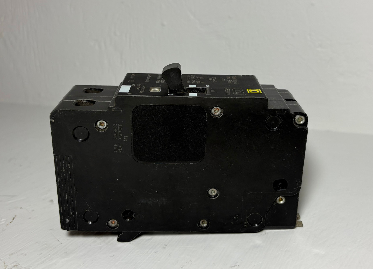 Square D EGB24020 20A 2P Circuit Breaker 480Y/277V EGB 20 Amp 2 Pole YF6609 HACR (EM5746-1)
