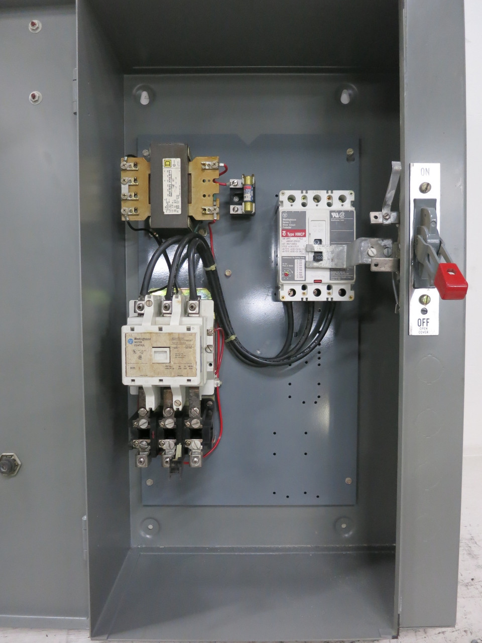 Westinghouse Size 3 Starter 100A Breaker Combination Combo Box 100 Amp A200M3CAC (DW7796-1)