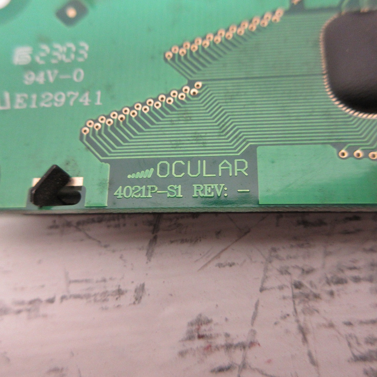 Ocular 4021P-S1 LCD Display Panel Screen OM4021-WGS-B C0325A-D 2 Wire Connection (AH0878-2)