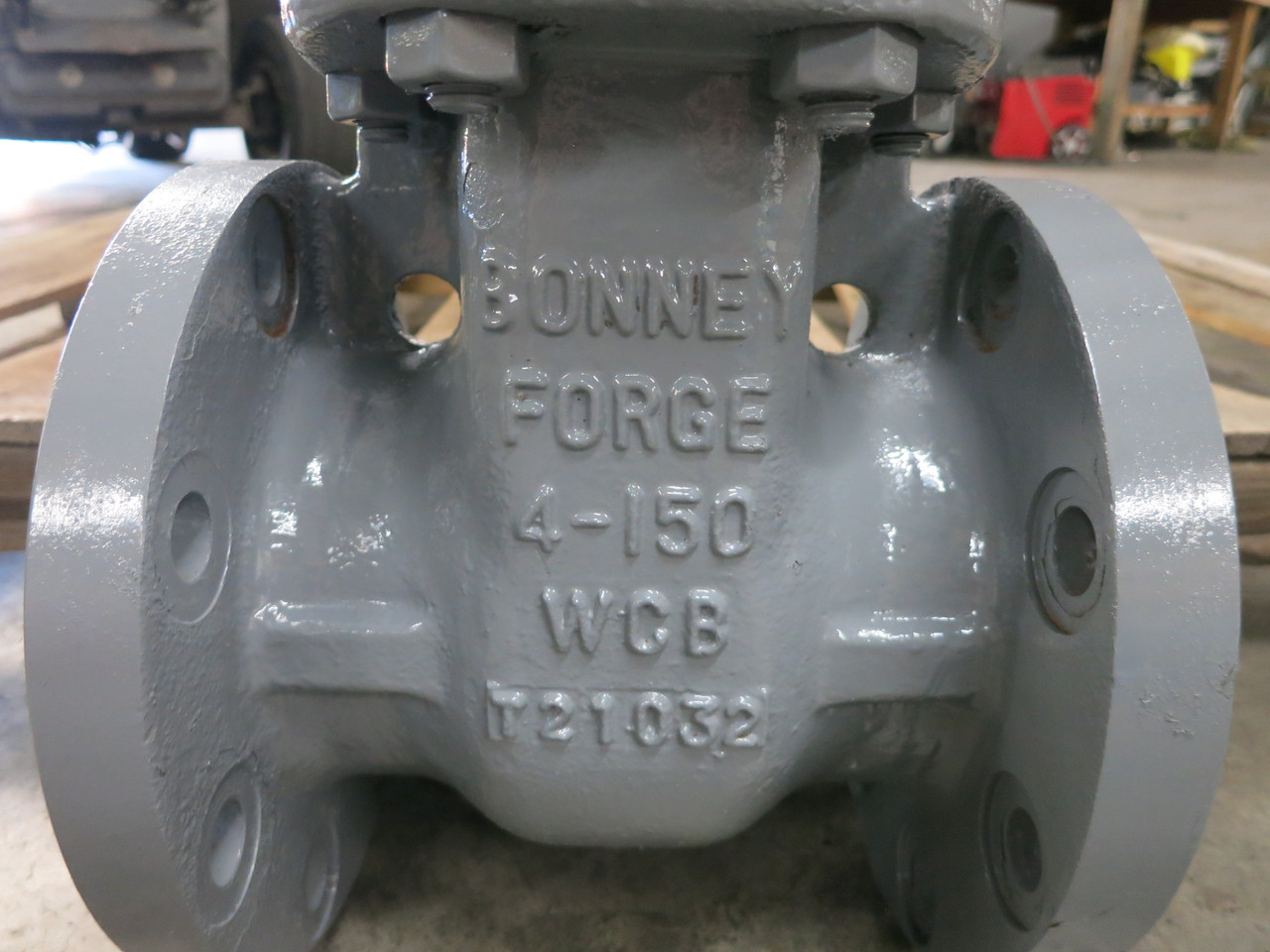 Bonney Forge 4" 1-11-RF-LE 4-150 Gate Valve DN100 Stem 13CR 1-11-RFLE 4 in WCB (DW7800-3)