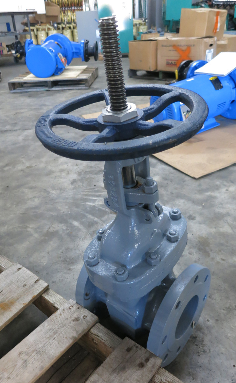 Bonney Forge 4" 1-11-RF-LE 4-150 Gate Valve DN100 Stem 13CR 1-11-RFLE 4 in WCB (DW7800-3)