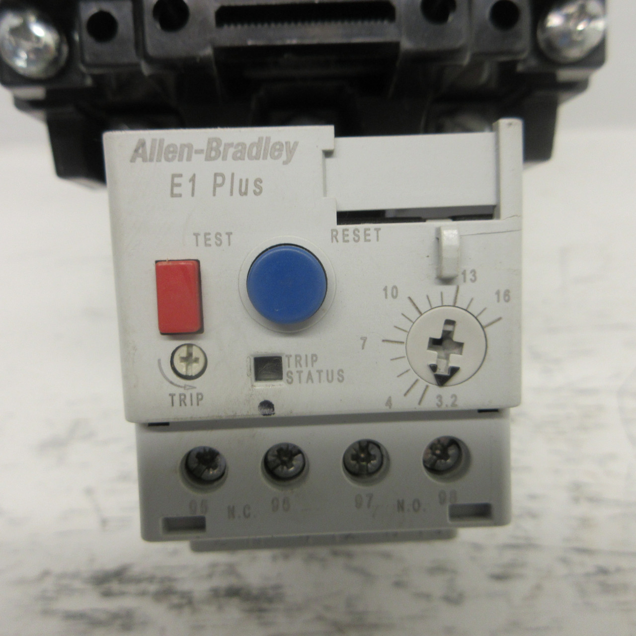Allen Bradley 509-BOD-XXX NEMA Size 1 Starter E1-Plus 120V Coil 592-EEDC FLAWED (AH0889-1)