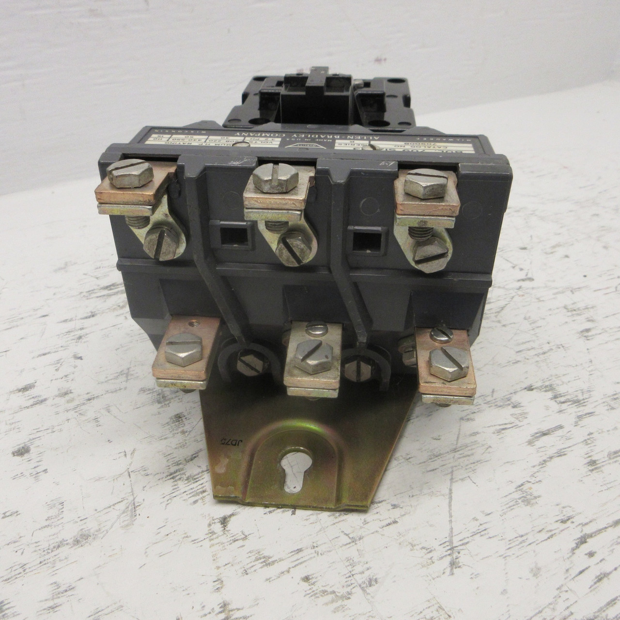 Allen Bradley 709DOB Size 3 Contactor 93/110V Coil 73A01 50HP 3P 709-DOB 709D0B (AH0890-1)
