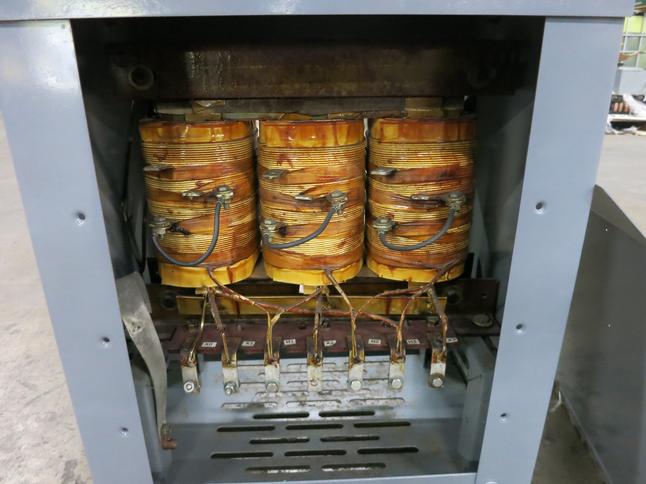 Sylvania 11 kVA 460 Delta to 460Y/266 V 3PH Isolation Dry Type Transformer 460V (DW7805-1)