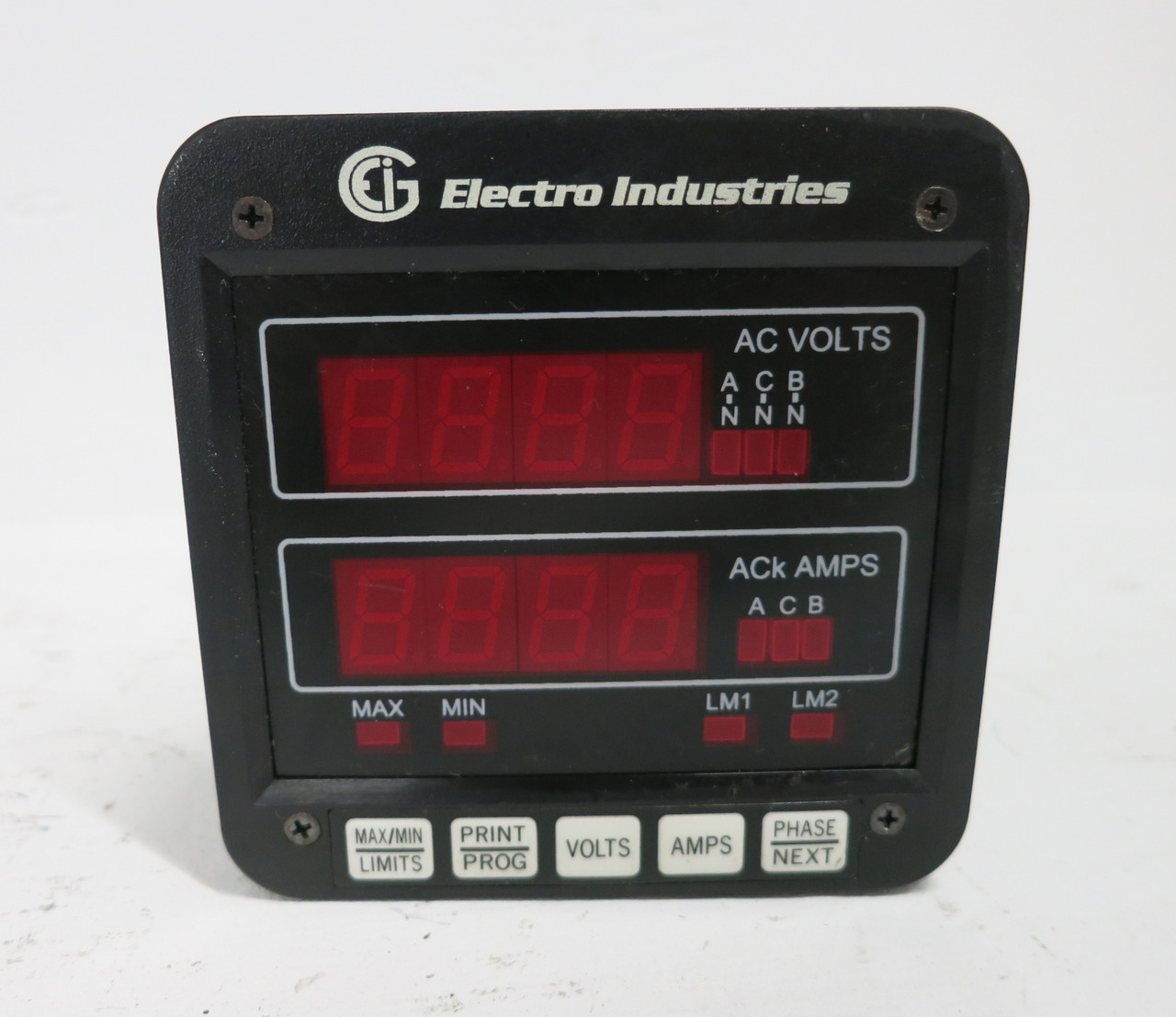 Electro Industries DMVA100-3E-M12.1 Power Monitor CT 4000/5 DSP3-120-D2-M12.1 (DW7809-2)