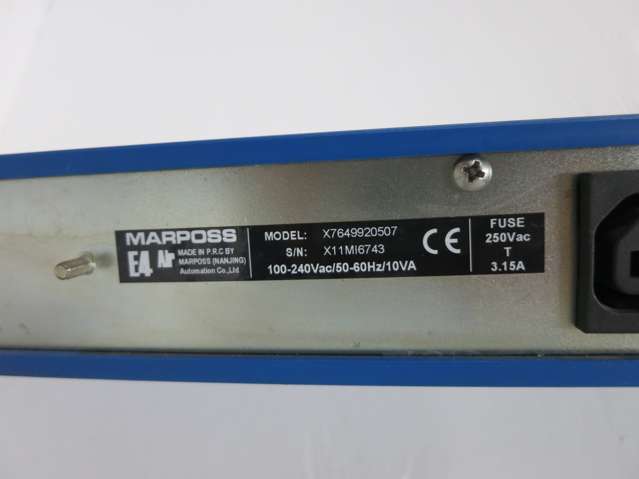 Marposs E4 Air Analog Column Display Unit X7649920507 +/-30 +/-10 +/-50 (DW7813-2)