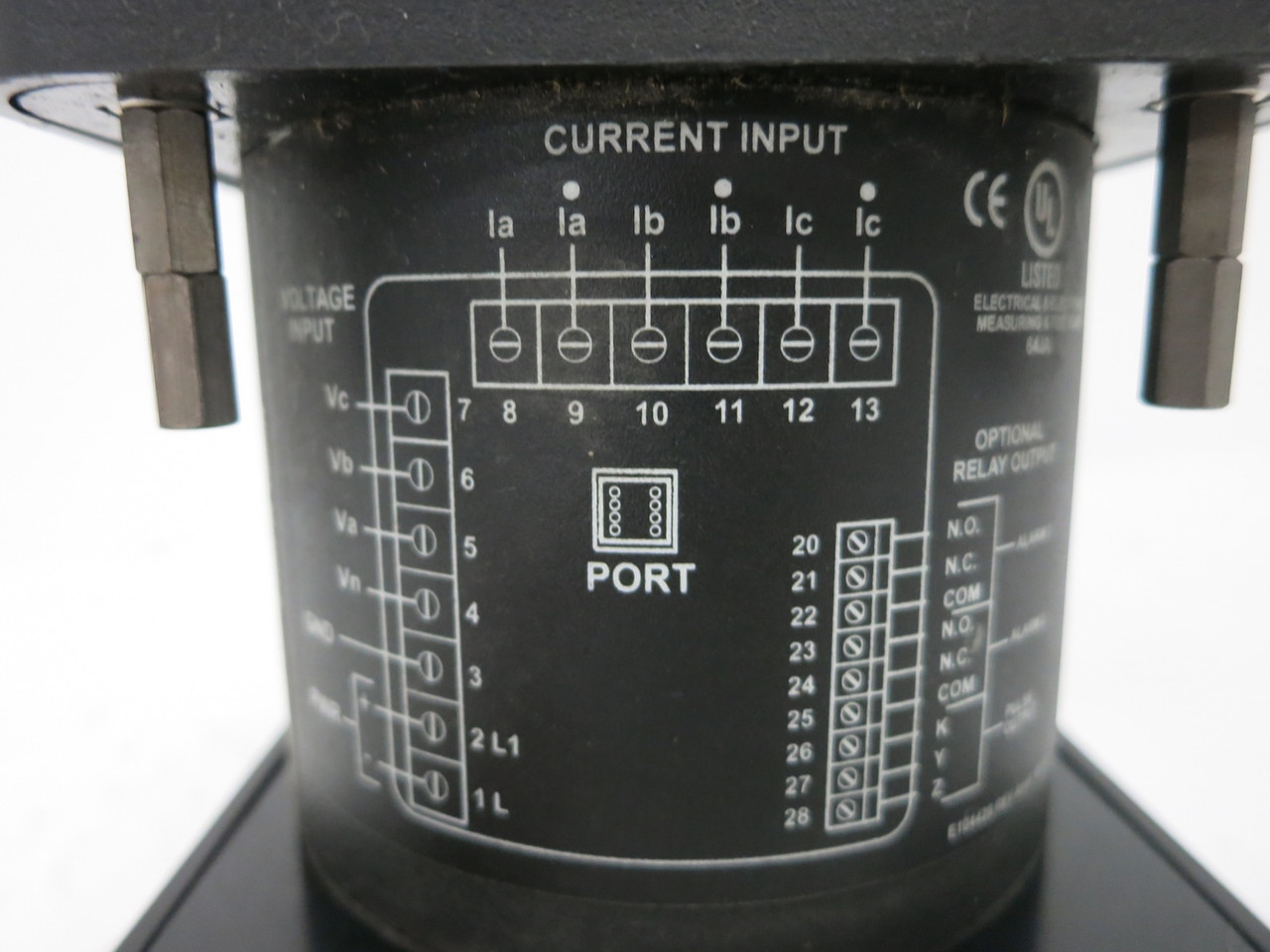 Electro Industries DMVA100-3E-M12.1 Power Monitor CT 3000/5 DSP3-120-D2-M12.1 (DW7810-1)