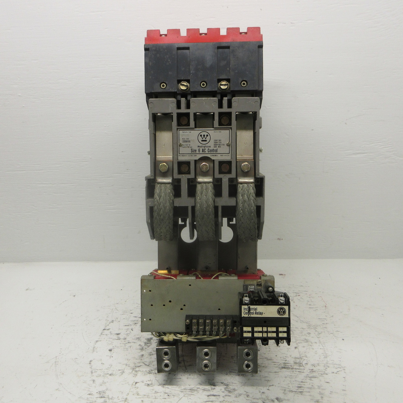Westinghouse GCA 630 Size 6 Motor Starter 2050A16G20 600A 600V 400HP (NO COIL) (AH0898-1)