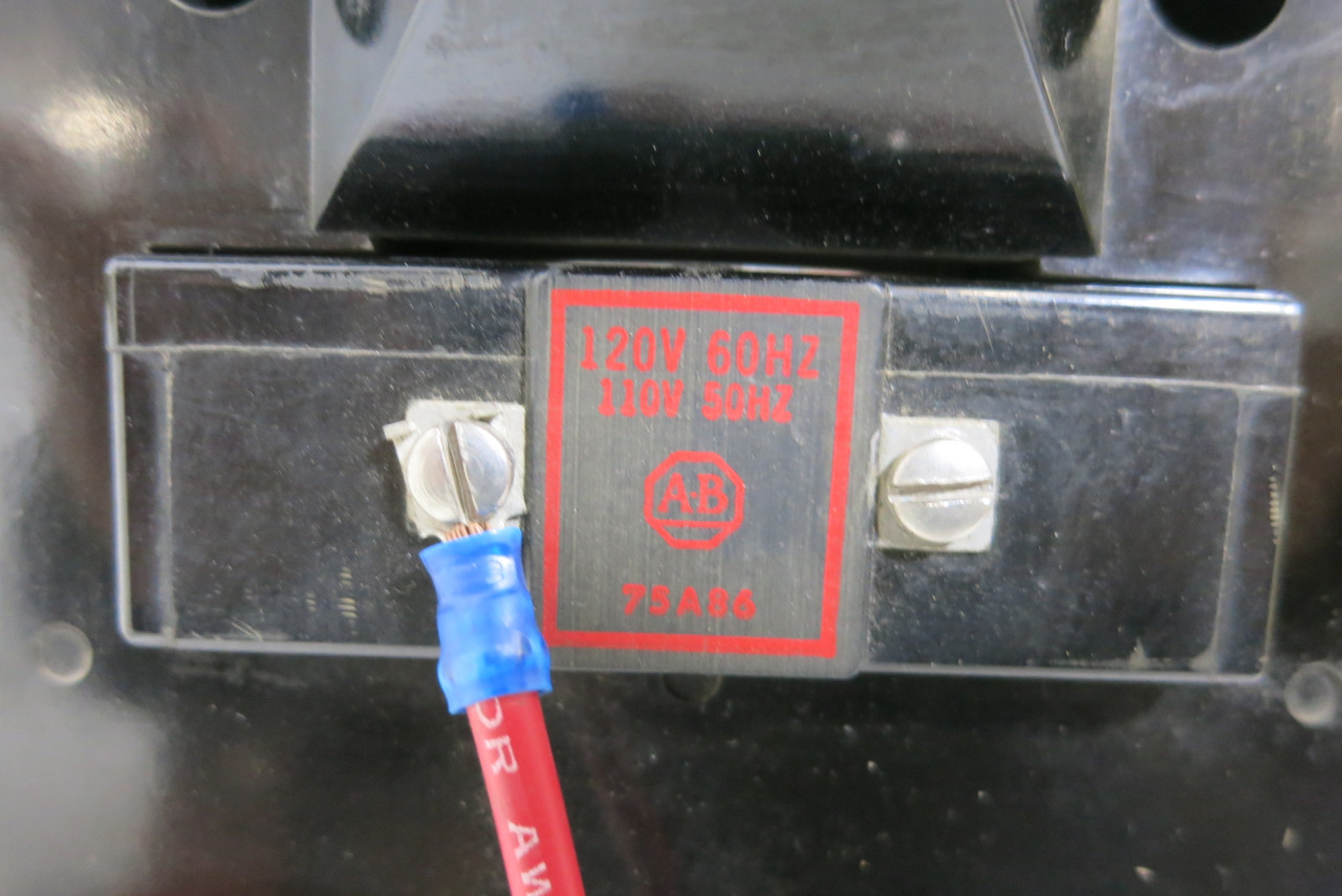 Allen Bradley 709-FOD103 Size 5 Starter 200HP 120V Coil 3PH X-241563 CTs no lugs (AH0902-1)