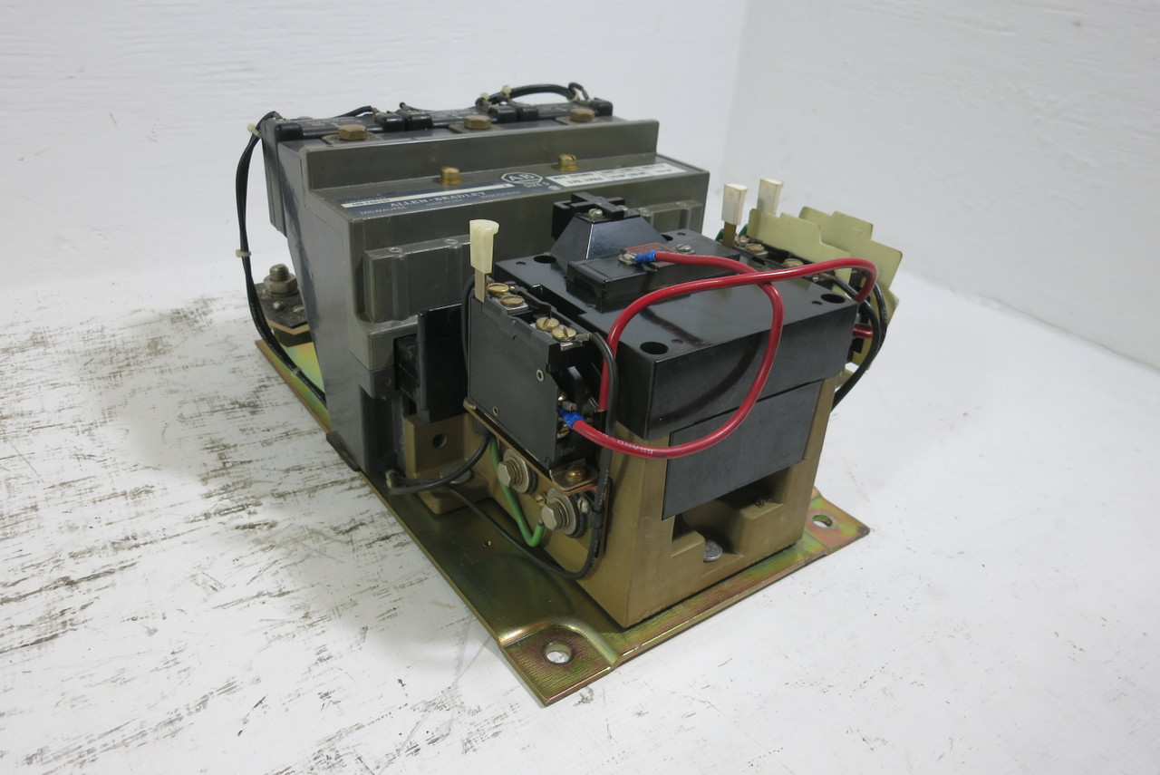 Allen Bradley 709-FOD103 Size 5 Starter 200HP 120V Coil 3PH X-241563 CTs no lugs (AH0902-2)