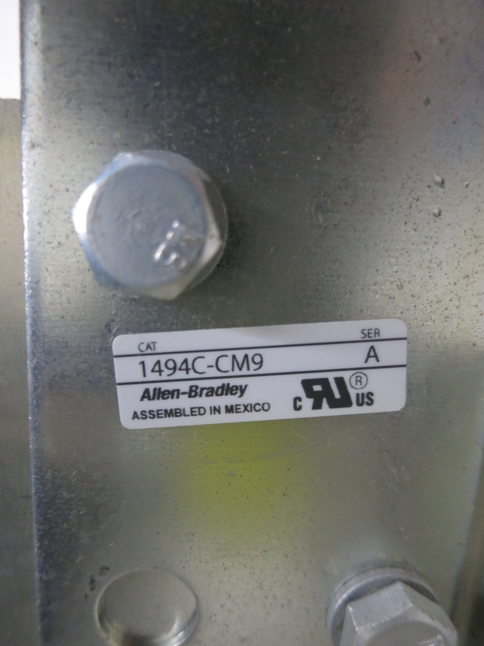 Allen Bradley 1494V-FS400 400A Fusible Disconnect Cable Handle 1494C-CM9 400 Amp (DW7820-1)