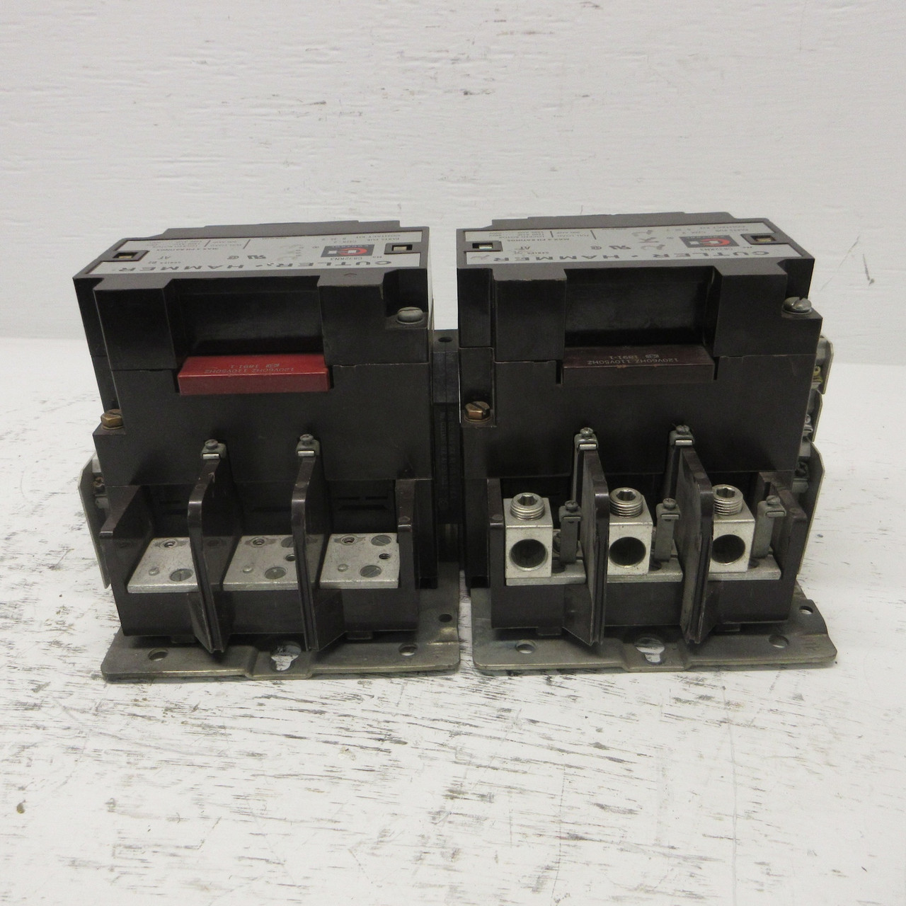 Cutler Hammer C832KN3 Reversing Contactor 120V Coil 1891-1 Series B1 200 Amp 3P (AH0906-1)