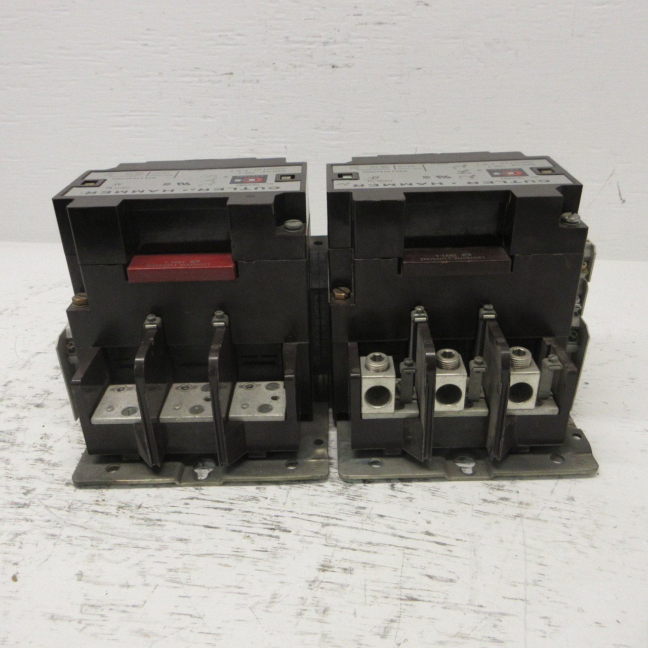 Cutler Hammer C832KN3 Reversing Contactor 120V Coil 1891-1 Series B1 200 Amp 3P (AH0906-1)