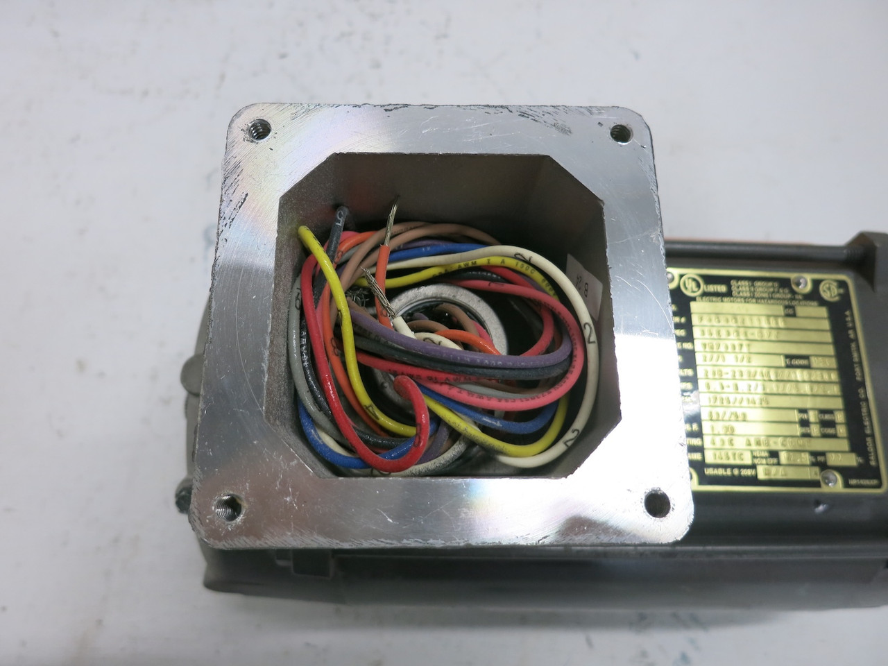 Baldor VM7037T 2 HP AC Motor 208-230/460V 1725 RPM 145TC 35E380-872 (DW7826-1)