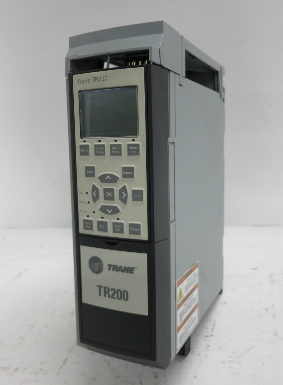 Trane TR200 131L4828 1.5 HP AC VS Drive 240V 3PH VFD 240 VAC HVAC 6.9A 1.1 kW (DW7824-3)