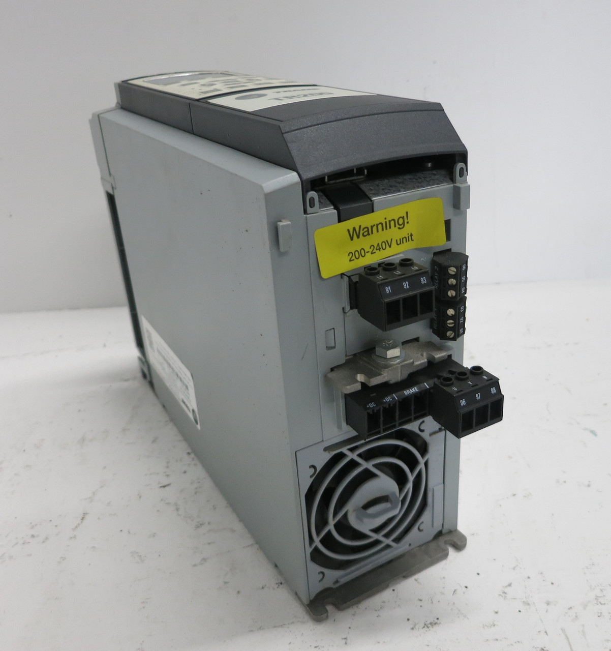 Trane TR200 131L4853 3 HP AC VS Drive 240V 3PH VFD 240 VAC HVAC 11A 2.2 kW (DW7823-2)