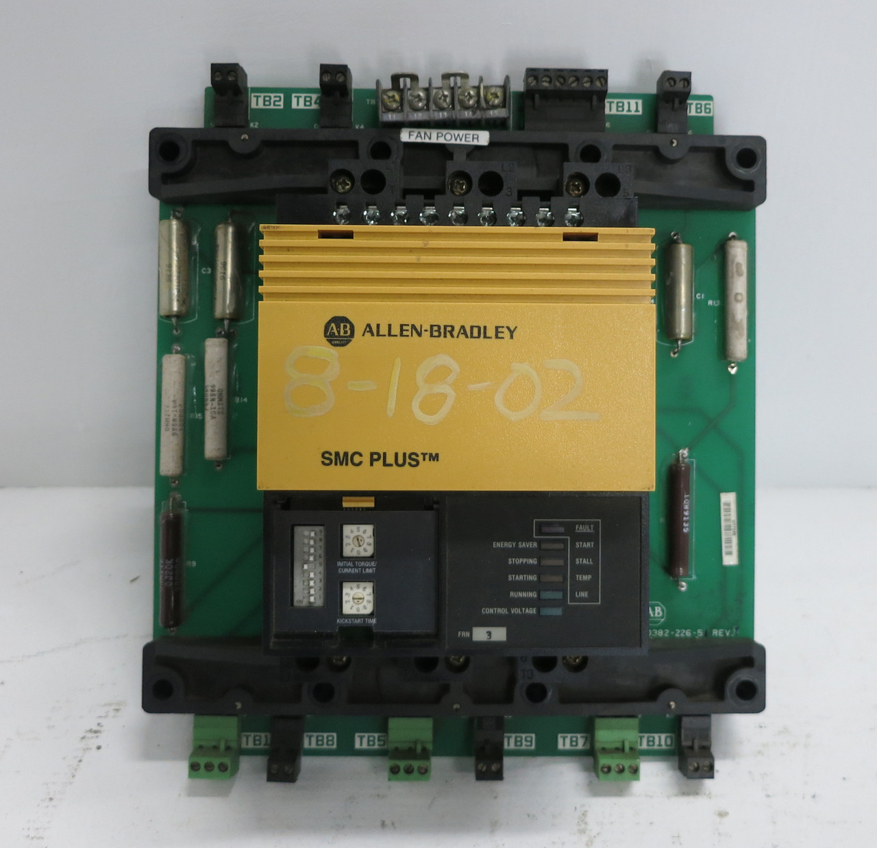 Allen Bradley 40888-313-51 SMC Plus Soft Start Amp Controller 40382-226-51 Board (DW7822-4)