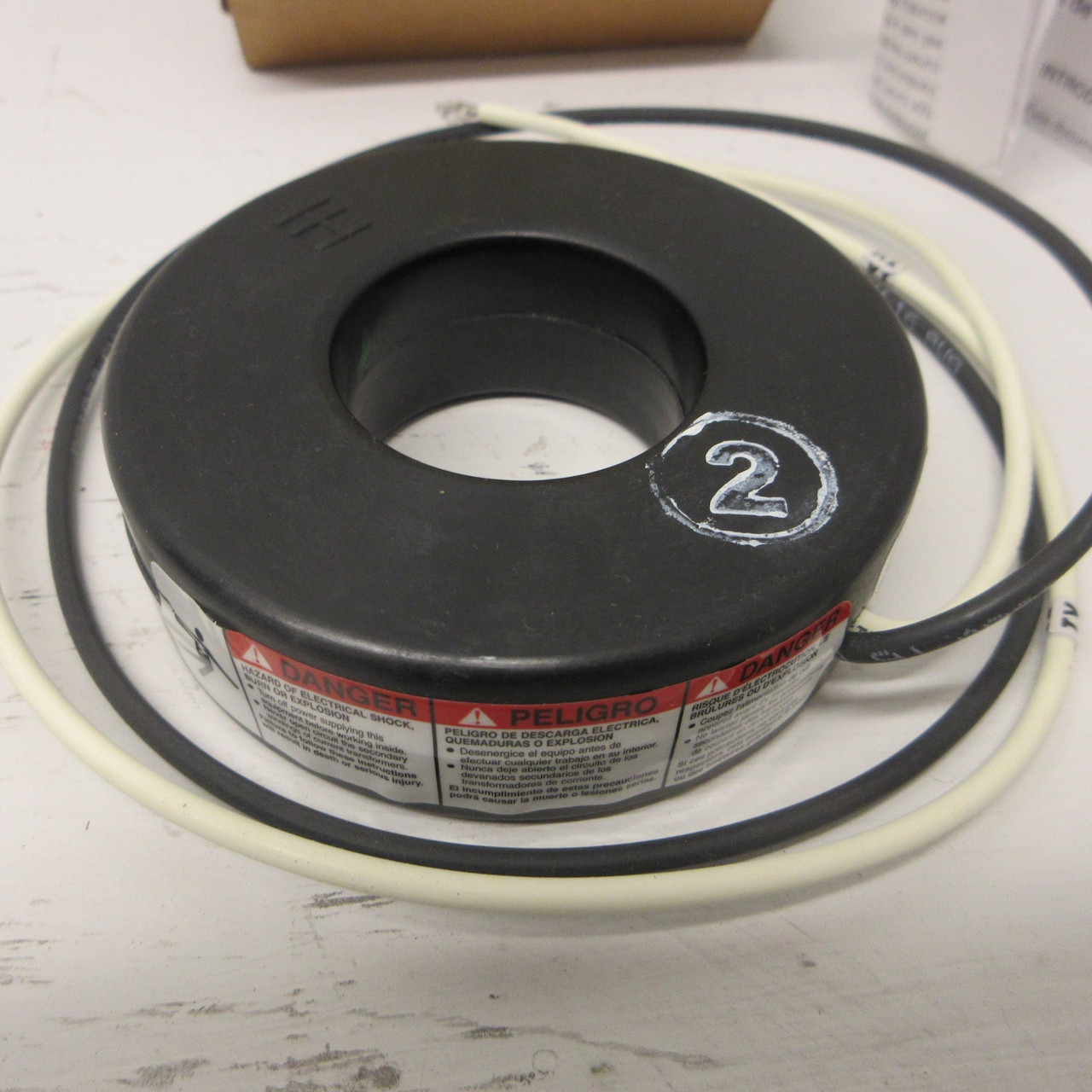 NEW Square D 5NR-251 CT Current Transformer Ratio 250:5 50-400HZ 5NR251 600V NIB (AH0909-10)