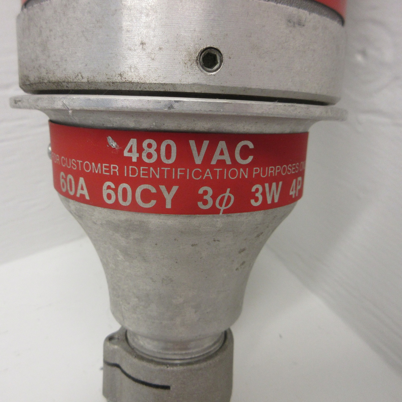 Cooper Crouse-Hinds SP6463D Plug For Hazardous Locations 480V 60A 60CY 3PH 3W 4P (AH0912-1)