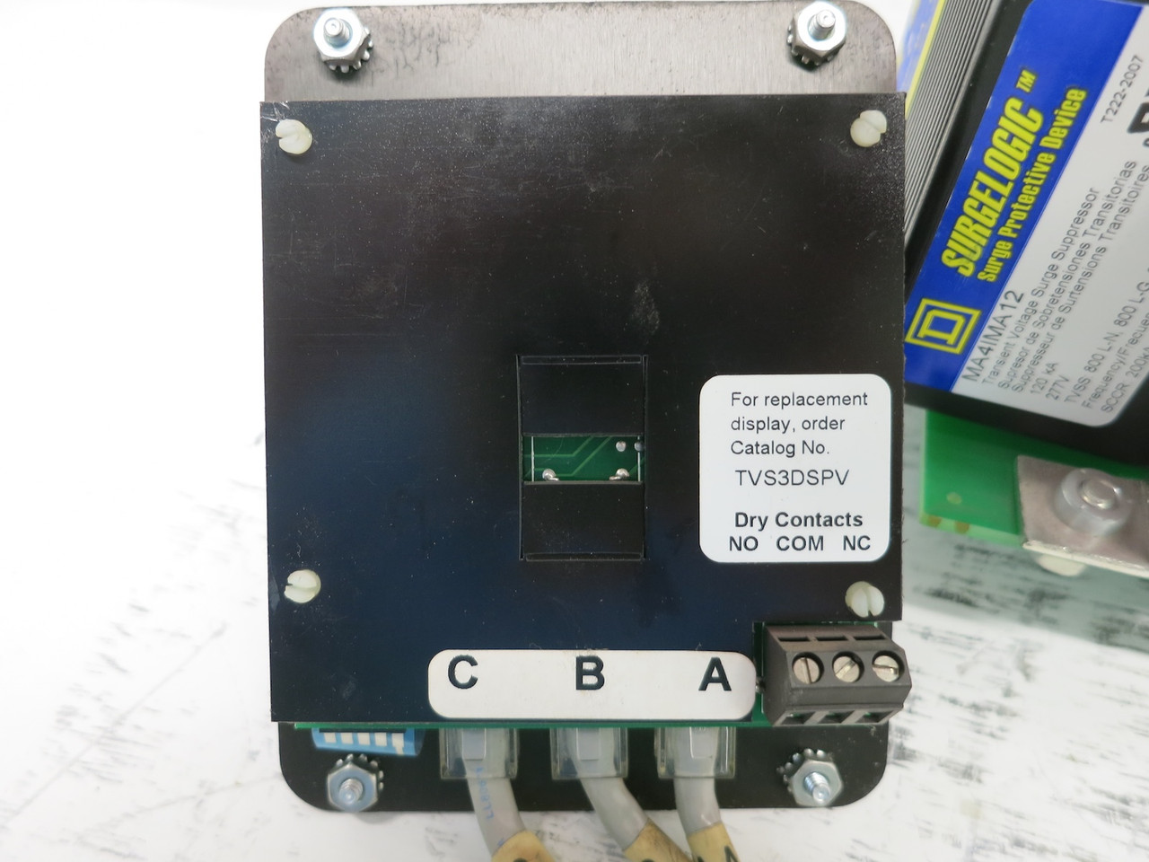 Square D T222-1210 SurgeLogic Voltage Surge Suppressor MA4IMA12 IMA TVS3DSPVC (DW7834-1)