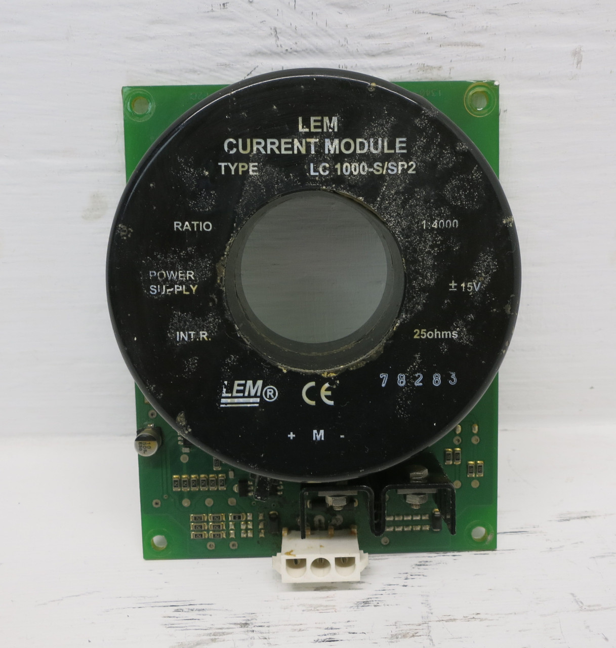 Allen Bradley/LEM LC 1000-S/SP2 Power Supply 15V Current Ratio 1:4000 25 ohms (DW7845-2)