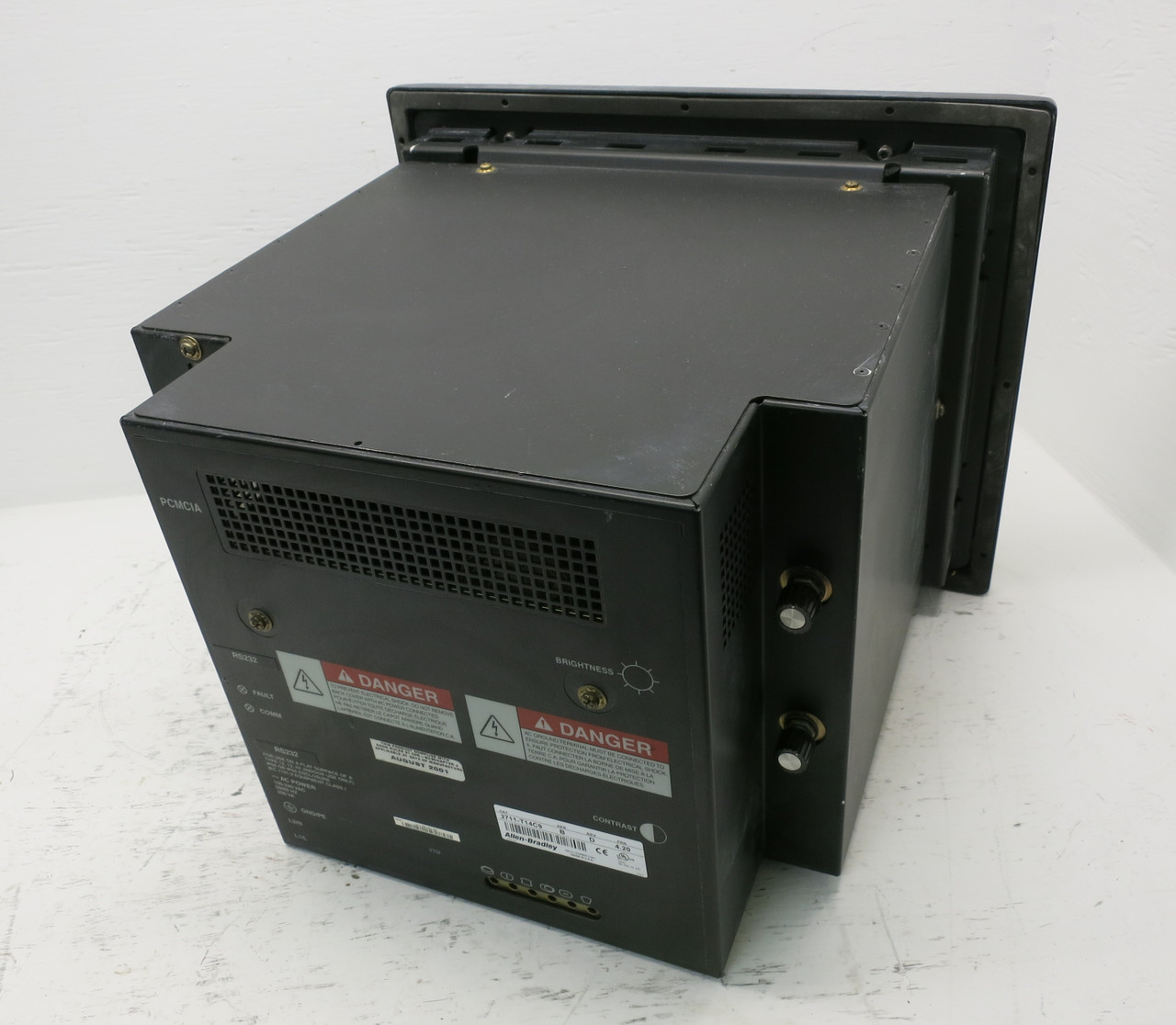 Allen Bradley 2711-T14C9 Ser B Rev D FRN 4.20 PanelView 1400 Display Terminal (DW7847-1)