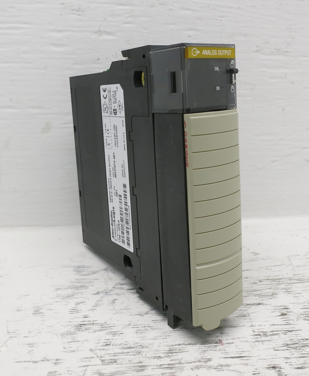 Image of Allen Bradley 1756-OF8 Ser A Rev D01 F/W 1.5 ControlLogix Analog Output PLC Card