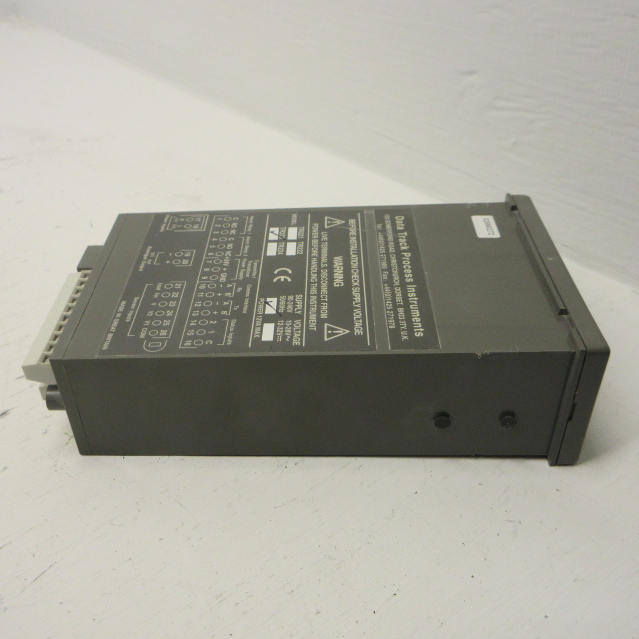 Data Track Process Instruments Tracker 200 Model TR223 223 Supply: 90-240V DTPI (AH0916-6)