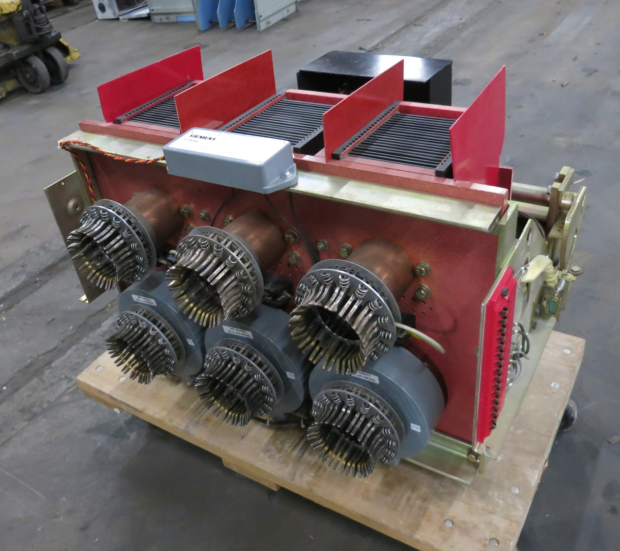 Siemens RLF-3200 3200A Air Breaker LSIG Static Trip III RMS-TSIG-TZ-CP 3200 Amp (DW7857-1)