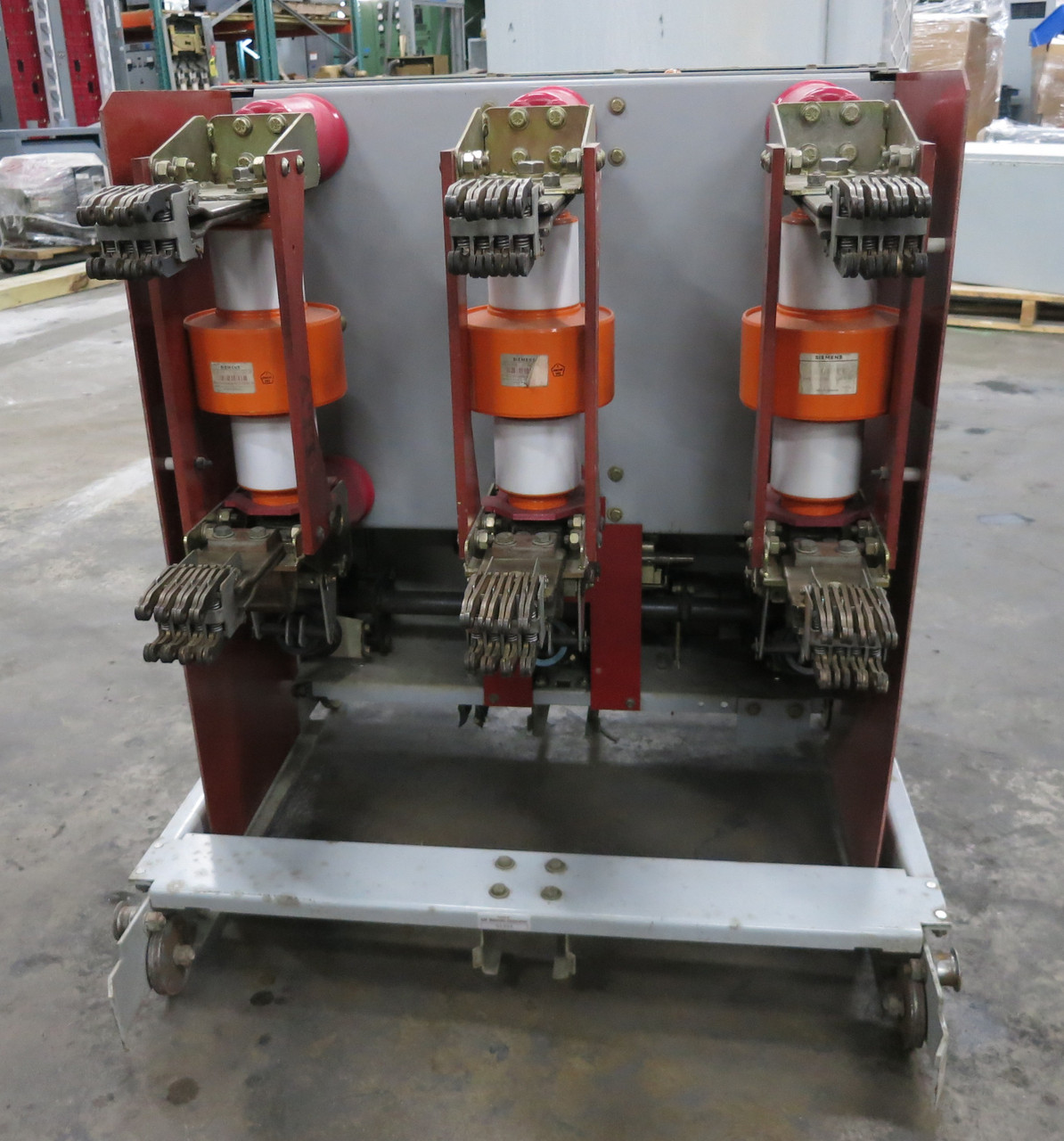 Siemens 15-GMI-500-1200-37 1200A 15kV Vacuum Circuit Breaker 1200 Amp VS-10006 (DW7855-1)