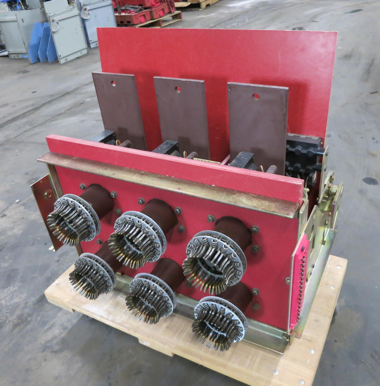 Siemens RFC-3200 3200A Fuse Drawout w/ 5000 Amp Fuses for RLF-3200 Air Breaker (DW7856-10)