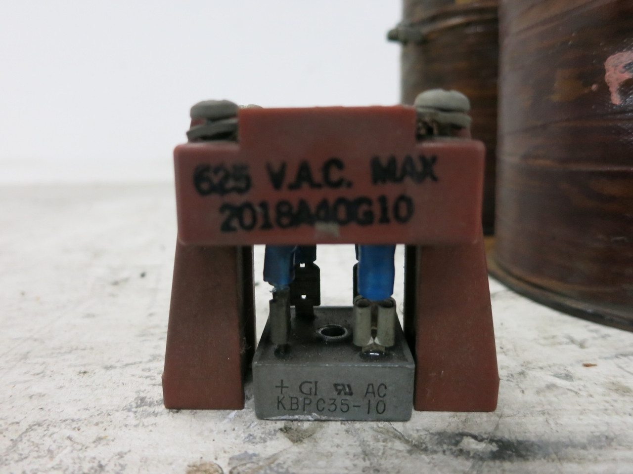 Westinghouse 438C805G10 Dual Coil 440/480V Line 2018A40G10 600V Rectifier Sz 7/8 (DW7859-1)