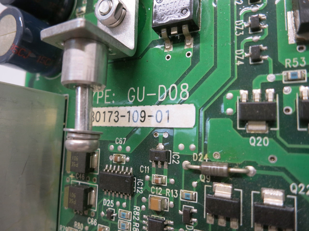 Mitsubishi GU-D08 Thyristor Inverter Power Board 80173-109-01 FGC800B-130DS (DW7872-4)