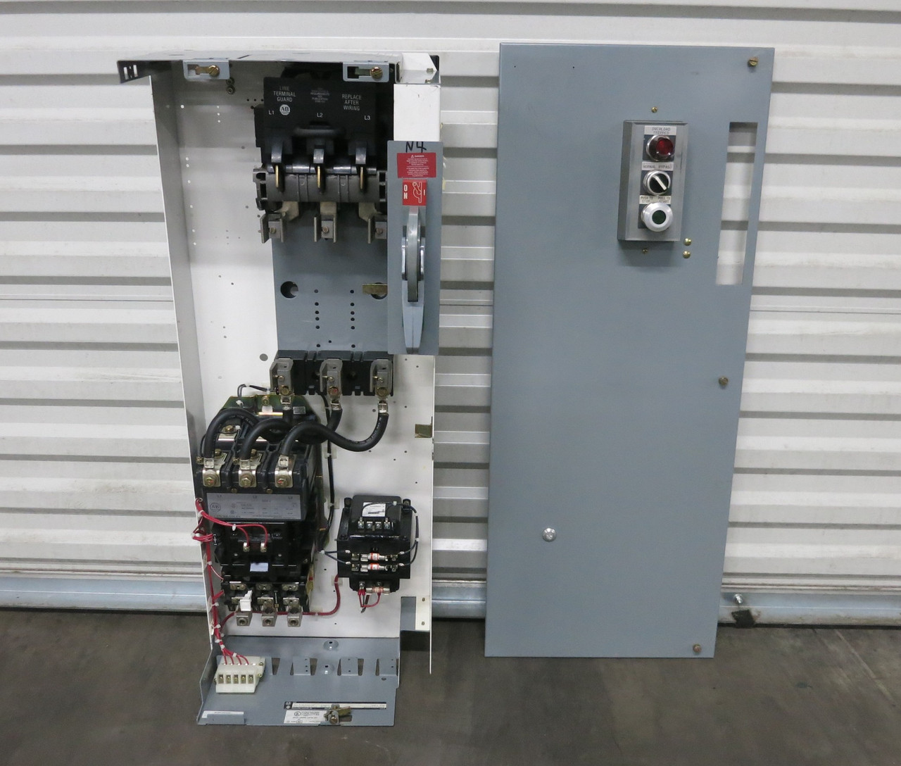 Allen Bradley 2100 Centerline Size 4 200 Amp 39" Fusible MCC Bucket MCCB Sz4 (BJ1067-6)