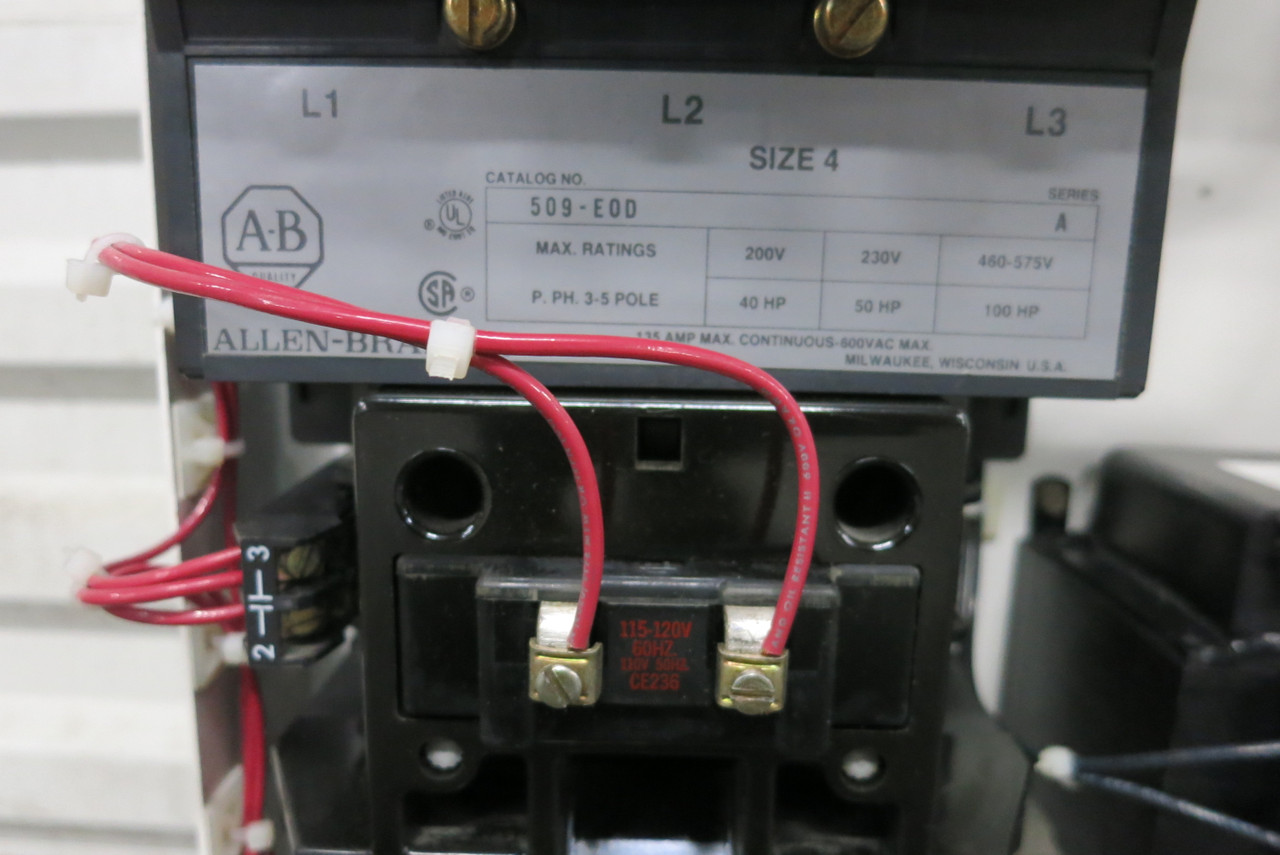 Allen Bradley 2100 Centerline Size 4 200 Amp 39" Fusible MCC Bucket MCCB Sz4 (BJ1067-3)