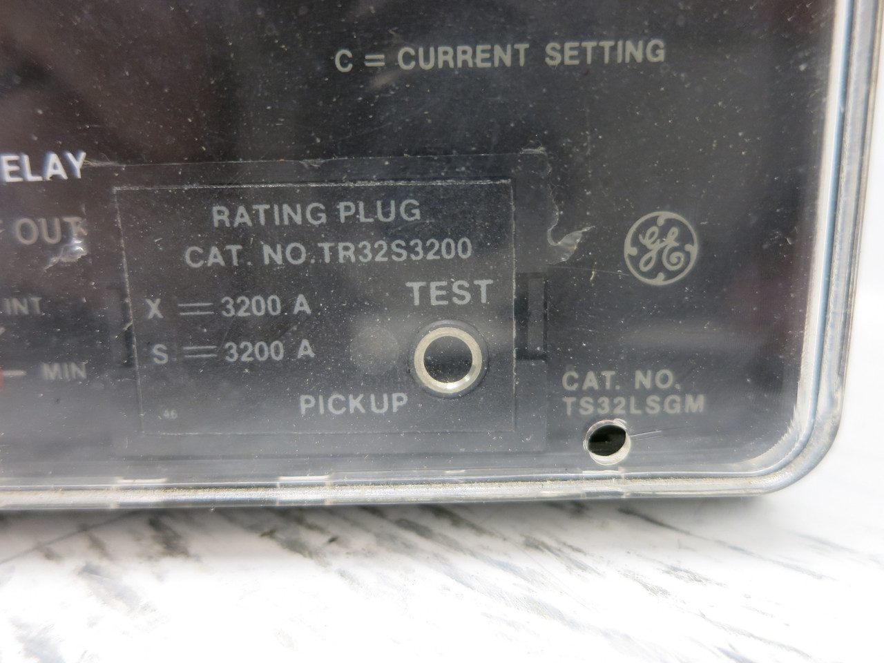 GE TS32LSGM 3200A LSG Epic MicroVersa Trip Unit Programmer 3200 Amp TR32S3200 RP (DW7874-1)