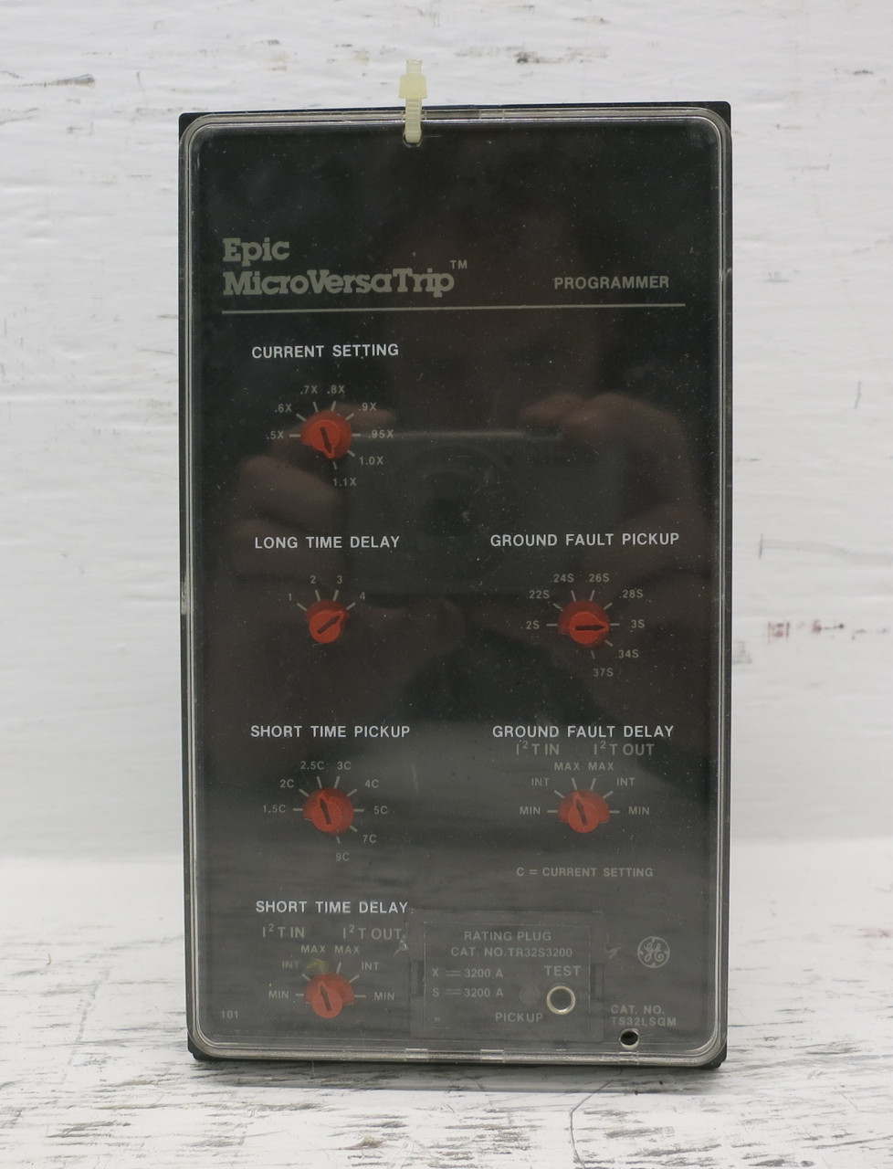 GE TS32LSGM 3200A LSG Epic MicroVersa Trip Unit Programmer 3200 Amp TR32S3200 RP (DW7874-1)