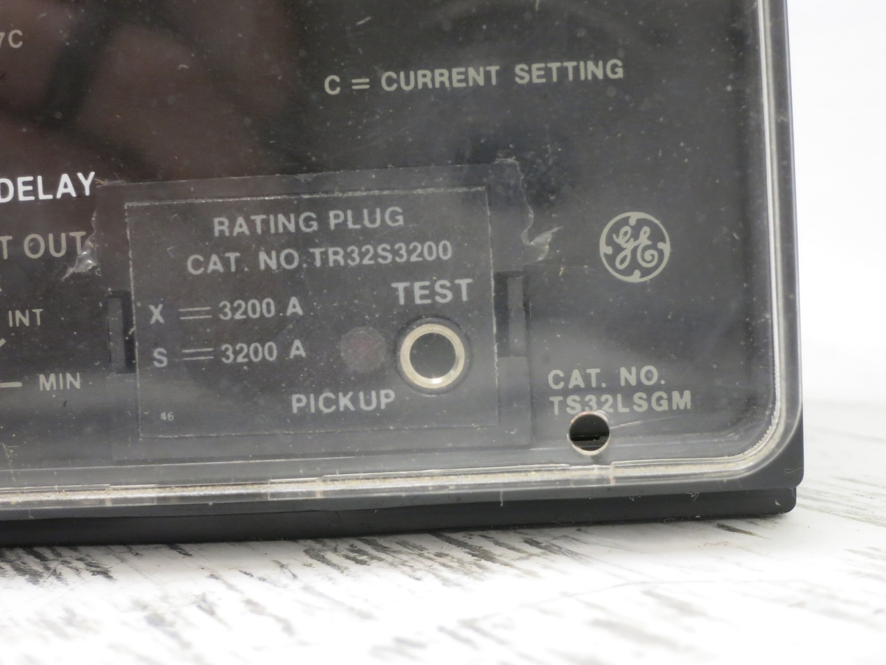 GE TS32LSGM 3200A LSG Epic MicroVersa Trip Unit Programmer 3200 Amp TR32S3200 RP (DW7874-1)