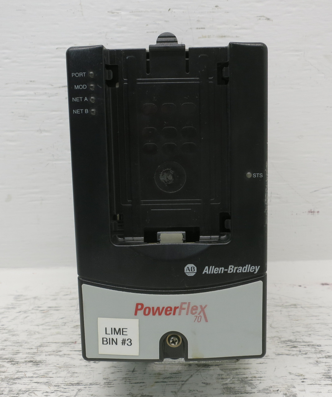 Allen Bradley 20AD3P4A0AYNNCC0 2 HP PowerFlex 70 480V AC VS Drive FW 2.001 Ser A (DW7878-17)
