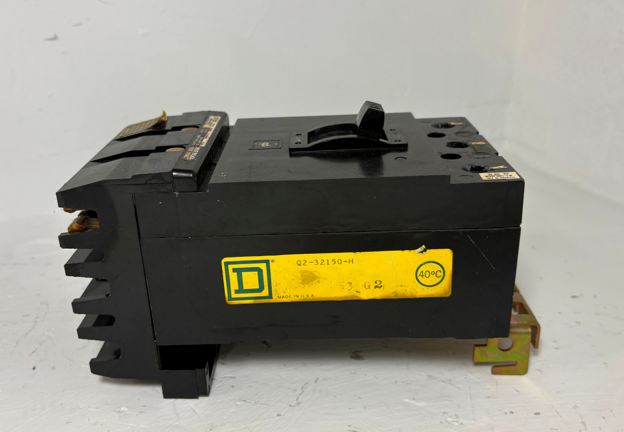 Square D I-Line Q232150H 150A Circuit Breaker 240 VAC 3 Pole Type Q2 150 Amp (EM5768-2)