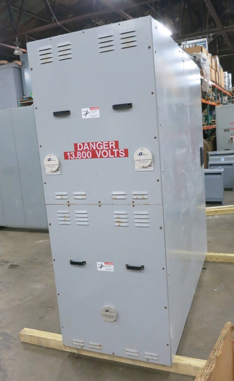Siemens GM Switchgear 1200A 15kV Vacuum Circuit Breaker Panel 1200 Amp MV GMI (DW7883-1)