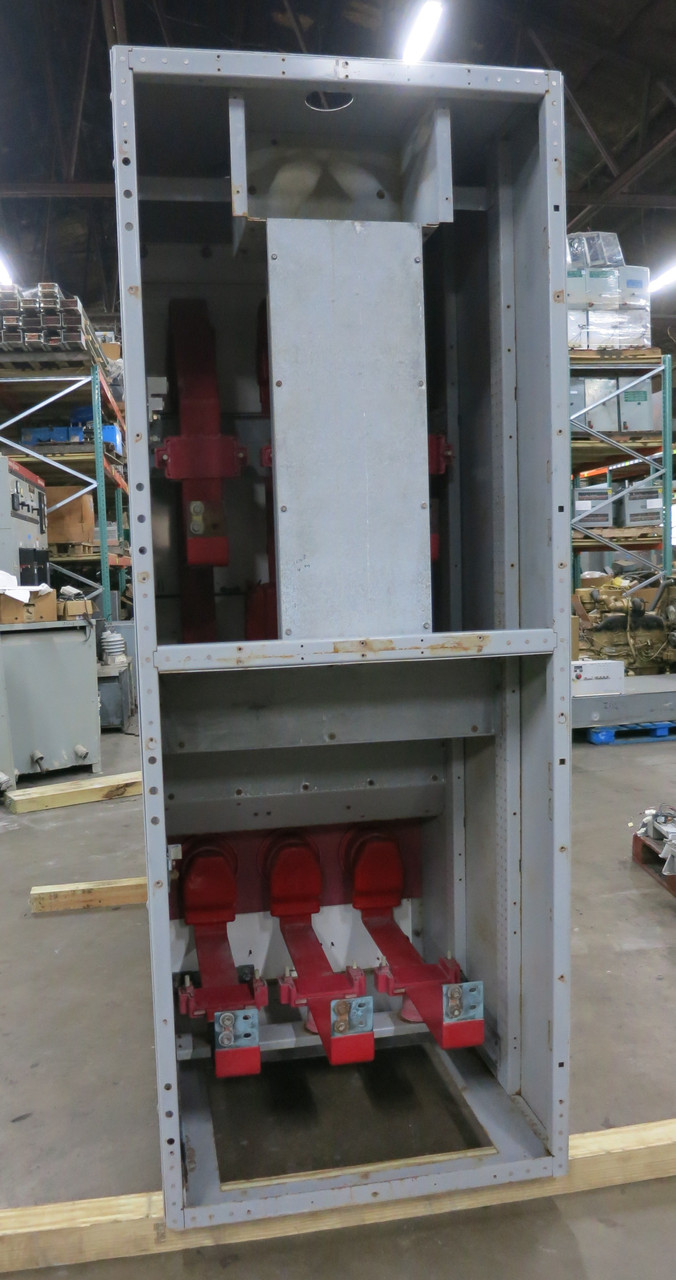 Siemens GM Switchgear 1200A 15kV Vacuum Circuit Breaker Panel 1200 Amp MV GMI (DW7883-1)