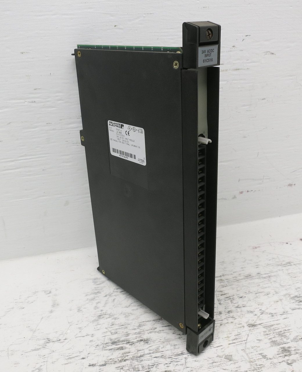 Reliance Electric 61C516 24V AC/DC Input Module AutoMax PLC 57637-A (DW7893-1)