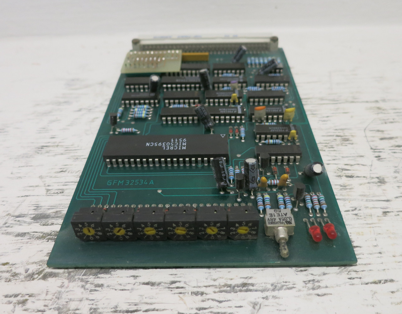 GEDevelop GFM32534A GFM PLC Module PC Circuit Board GFM32534-A PCB Schroff (DW7892-2)