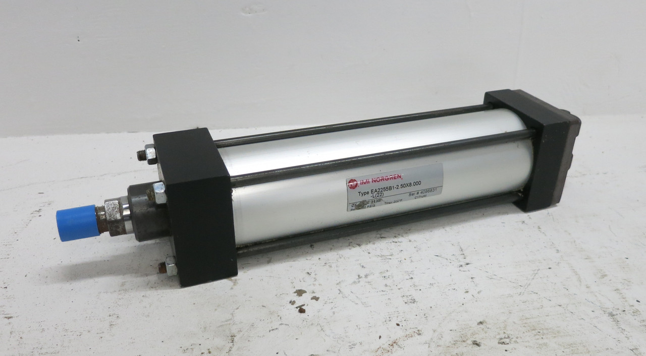 NEW IMI Norgren EA2255B1-2.50X8.000-L(22) Pneumatic Cylinder 2.50" x 8.000" (DW7896-3)