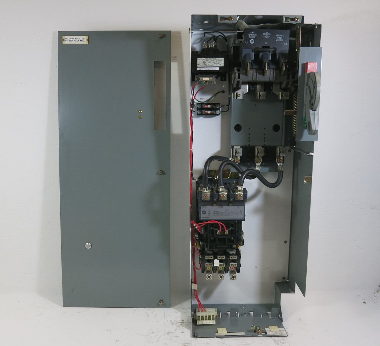 Allen Bradley 2100 Centerline Size 4 100 Amp 39" Fusible MCC Bucket MCCB Sz4 (BJ1070-1)