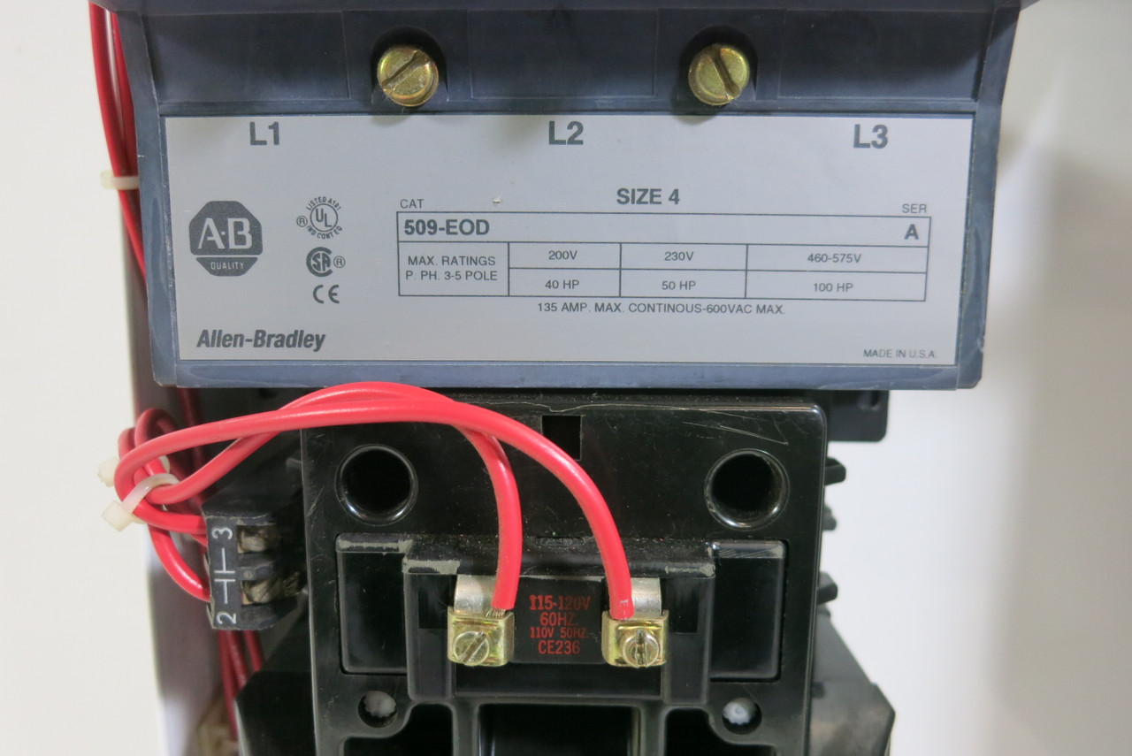 Allen Bradley 2100 Centerline Size 4 100 Amp 39" Fusible MCC Bucket MCCB Sz4 (BJ1070-2)