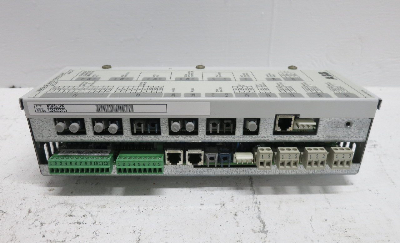 ABB NDCU-12 VS Drive Control Unit ACS-600 NDCU-12K NIOC-02 3AFE64634780 VFD (DW7906-3)