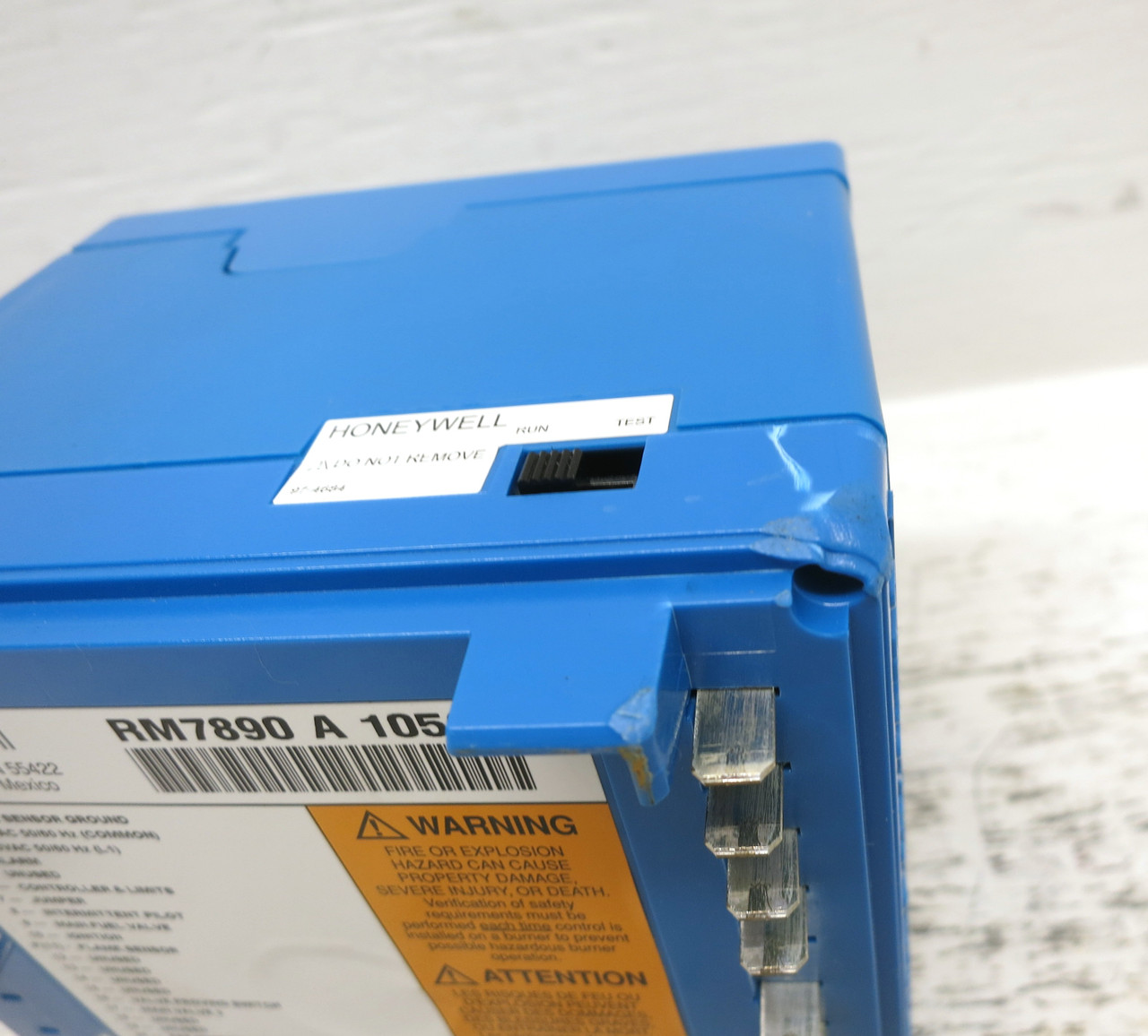 Honeywell RM7890-A-1056-7 Burner Control Module PLC Flame Detector Relay 7800 (DW7902-1)