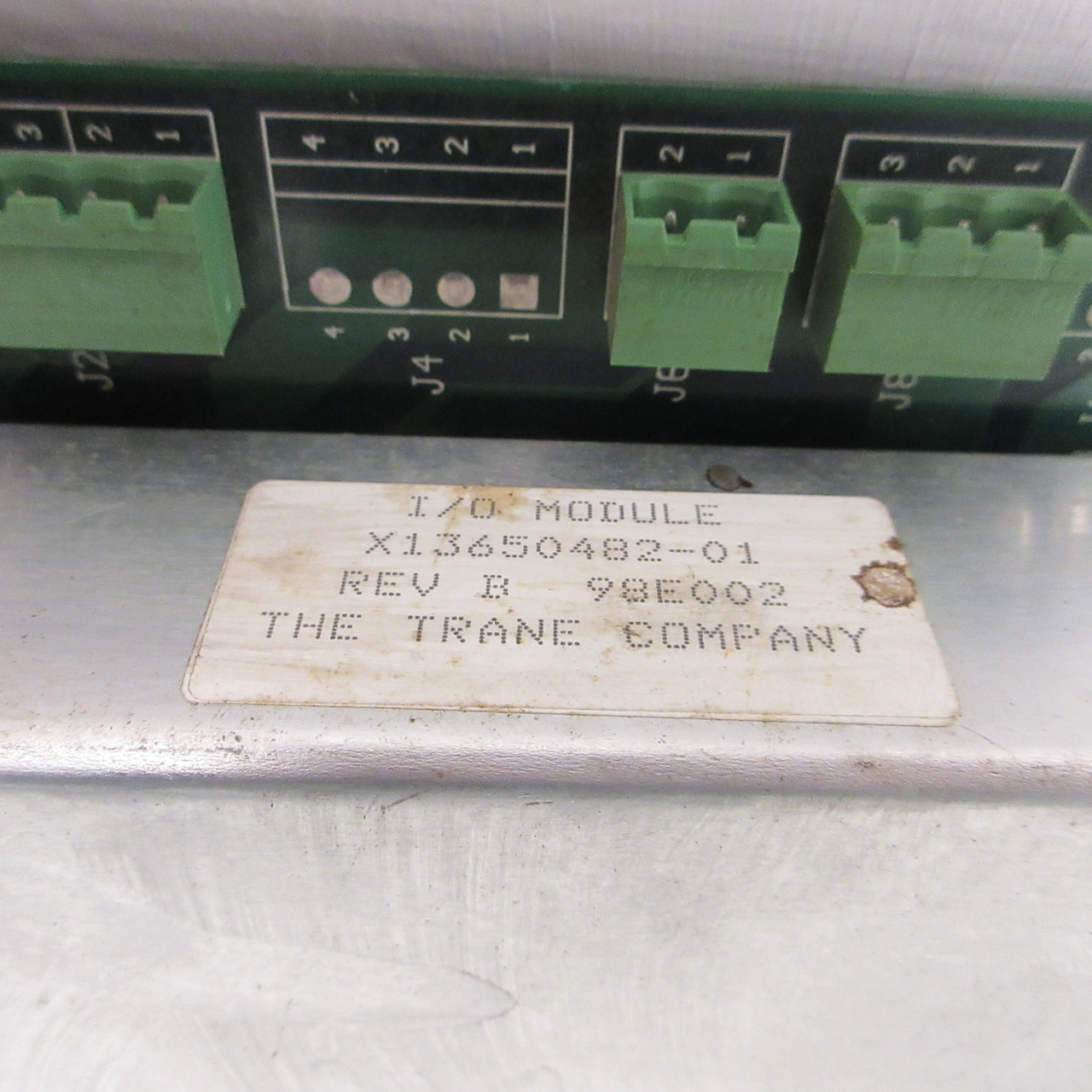 Trane X13650482-01 Rev B Chiller I/O Module PLC Input/Output Module X1365048201 (AH0939-1)